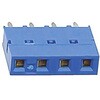 Amphenol Communications Solutions 基板接続用ソケット 4 極 2.54mm 1 列 スルーホール実装 AMPHENOL