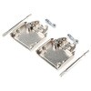 Amphenol ICC D-Sub バックシェエル 8655MH シリーズ 15 極 A， シルバー， 8655MH1512LF AMPHENOL
