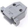 Amphenol FCI D-Sub バックシェエル 8630CH シリーズ 15 極 A， グレー， 8630CH15UNCLF AMPHENOL
