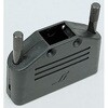 Amphenol FCI D-Sub バックシェエル 15 極 A， 86303638BLF AMPHENOL