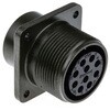 Amphenol Industrial MIL規格丸型コネクタ MS3102A， シリーズ， メス， 10極 MS3102A-18-1S AMPHENOL