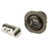 Amphenol Socapex USBコネクタ A タイプ， メス ジャムナット USBFTV71G AMPHENOL