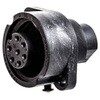 Amphenol Industrial 丸型コネクタ， 6 + PE極， スタンダード， パネルマウント， C01610G00600012 AMPHENOL