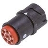 Amphenol MIL規格丸型コネクタ， 8極， スタンダード， ケーブルマウント， SJS830200 AMPHENOL