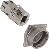 Amphenol Socapex RJ45 モジュラーコネクタ， メス， RJ45コネクタ， パネルマウント， Cat5e， RJF21N AMPHENOL