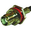 Amphenol RF 同軸コネクタ ジャック ケーブルマウント TNCコネクタ， 31-6508 AMPHENOL