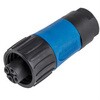 Amphenol 丸型コネクタ， 3 + PE極， スタンダード， ケーブルマウント， C01620D00311010 AMPHENOL