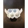055-6070 【レンタル】50mLコニカル管×16チューブラック 4個1組 055-6070 レンタル 久保田商事 79426701