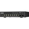 QSW-L3208-2C6T QNAP  6× 10GbE RJ45 ポートと 2× コンボポート (10GbE SFP+  / RJ45アンマネージド・スイッチ) QNAP 79431865
