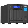 TVS-h474-PT-8G QNAP タワー型 4ベイ NAS インテル Pentium Goldプロセッサー搭載 USB 3.2 Gen 2 ZFSベースのQuTS hero OS採用 QNAP 79431881