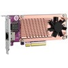 QM2-2P10G1TB QNAP 2 x PCIe Gen3 NVMe SSD & 1 x 10GbEポート拡張カード QNAP 79432118