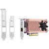 QM2-2P10G1TB QNAP 2 x PCIe Gen3 NVMe SSD & 1 x 10GbEポート拡張カード QNAP 79432118