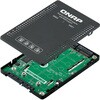 QDA-A2MAR QNAP PCやNAS用のRAIDに対応した2台のM.2 SATA SSDドライブを、1つの2.5インチSATAドライブベイの中で使用 QNAP 79432249