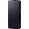 PM-G243PLFUBK Galaxy A55 5G (SC-53E) ケース レザー 手帳型 マグネット フラップ 衝撃吸収 超軽量 薄型 UltraSlim エレコム 79437604