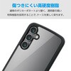 PM-G243TSLFCBK Galaxy A55 5G (SC-53E) ケース ハイブリッド 衝撃吸収 軽量 薄型 背面クリア ストラップホールシート付 エレコム 79437839