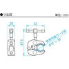 CC-WMB 円筒クランプ治具 SK(新潟精機) 79457711
