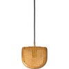 RATTAN PENGANT LAMP 1BULB NT BRID