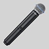 ワイヤレスマイク ハンドヘルド型送信機〈1本〉 SHURE
