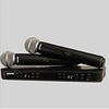 デュアルチャンネルハンドヘルド型ワイヤレスシステム(2本) SHURE