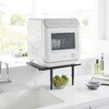 5306 カウンターに載せられる伸縮食洗機ラック タワー ハイタイプ ブラック 山崎実業 79521429