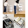 LATR-3(BK) ワゴン キッチンワゴン キャスター付き YAMAZEN(山善) 79521797