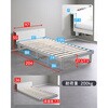 MBF-SH(WH)R ベッド シングル 2口コンセント付き 耐荷重200kg ギシギシいわない 頑丈 すのこベッド YAMAZEN(山善) 79521831