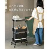 LATR-D(BK) バスケットトローリー 専用 扉 【パーツのみ、本体別売り】 YAMAZEN(山善) 79521867