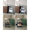 LATR-D(BK) バスケットトローリー 専用 扉 【パーツのみ、本体別売り】 YAMAZEN(山善) 79521867