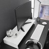10563 伸縮ゲーミングモニターラック タワー ホワイト 山崎実業 79521971