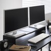 10564 伸縮ゲーミングモニターラック タワー ブラック 山崎実業 79521980