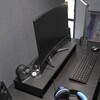 10564 伸縮ゲーミングモニターラック タワー ブラック 山崎実業 79521980