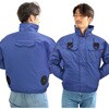 MESH-BR-7100-25 【25Vフルセット/長袖】空調エアコン(R)服 [ハーネス対応](胸スイッチ無タイプ) ブレイン 79539586
