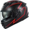 フラットブラックレッド XL KAMUI 5 SPRIA OGK KABUTO 79562327