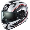 ホワイトブラックレッド XL KAMUI 5 TORZA OGK KABUTO 79561697