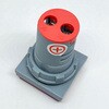 FXB16-22FSV-R DC4-100V LEDデジタル電圧計 共立電子産業 79562485