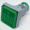 FXB16-22FSV-G DC4-100V LEDデジタル電圧計 共立電子産業 79562546