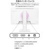 JN-IPS238G165F-HSP-W 23.8型/1920×1080/HDMI×1、DP×1/ホワイト/スピーカー有/2年保証 JAPANNEXT 79569711
