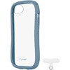 LN-ISS26VMFBL iPhone 17e/iPhone 16e 耐傷・耐衝撃ハイブリッドケース 「ViAMO freely」 アッシュブルー LEPLUS NEXT 79569921