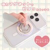 MOT-SRING08-PK スマホリングスタンド ハート型 MagSafe対応 マグネット式 360度回転 メタルリングステッカー付属 ラブリーピンク MOT-SRING08-PK MOTTERU 79579258
