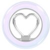 MOT-SRING08-AU スマホリングスタンド ハート型 MagSafe対応 マグネット式 360度回転 メタルリングステッカー付属 オーロラ MOT-SRING08-AU MOTTERU 79579398