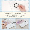 MOT-SRING08-AU スマホリングスタンド ハート型 MagSafe対応 マグネット式 360度回転 メタルリングステッカー付属 オーロラ MOT-SRING08-AU MOTTERU 79579398