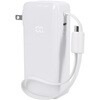 MOT-MBAC10002-ECWH コンセント一体型 モバイルバッテリー 10000mAh PD30W入出力 3in1 残量表示 PSE適合製品 エアリーホワイト 2年保証 MOT-MBAC10002-ECWH MOTTERU 79579407