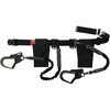 胴ベルト型墜落制止用器具(アルミフック・じゃばらランヤード・補助ロープ付き) KH(基陽)