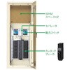 カンタッチアロー盤 テナント用電灯分電盤 動力スイッチ付 Panasonic(パナソニック)