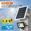 TYH-G3B ソーラー充電式 人感センサーLEDライト GOODGOODS(グッド・グッズ) 79771697