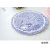 - ラウンドマット サンリオキャラクターズ マカロン洗えるラウンドマット約40×40cm オカ 79778977
