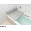 - 風呂ふた 折りたたみ 抗菌 防カビ SIAA W14 80×140cm 用 メタリックシルバー ケィ・マック 79778986