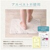R0400-GRAYMARBLEX5 ソフト珪藻土バスマット グレーマーブル 1箱 5枚入 ライズクリエイション 79781418