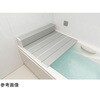 - 風呂ふた 折りたたみ 抗菌 防カビ SIAA L11 75×110cm 用 メタリックシルバー ケィ・マック 79779099