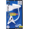 CFL01DB01WH 乾電池式フレキシブルクリップライト YAZAWA(ヤザワコーポレーション) 79782748